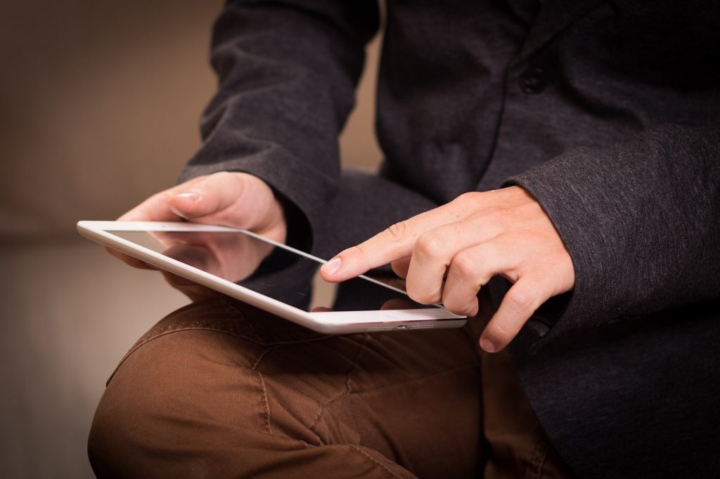 Comment se connecter avec une tablette ?